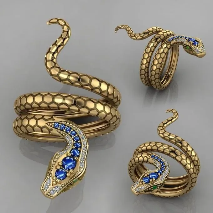 Пръстен LuxurySnake